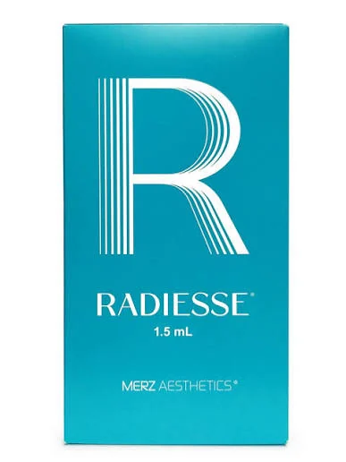 Radiesse 1.5 mL by Merz Aesthetics, the genuine product used by Dr Azra Vaziri in Dubai