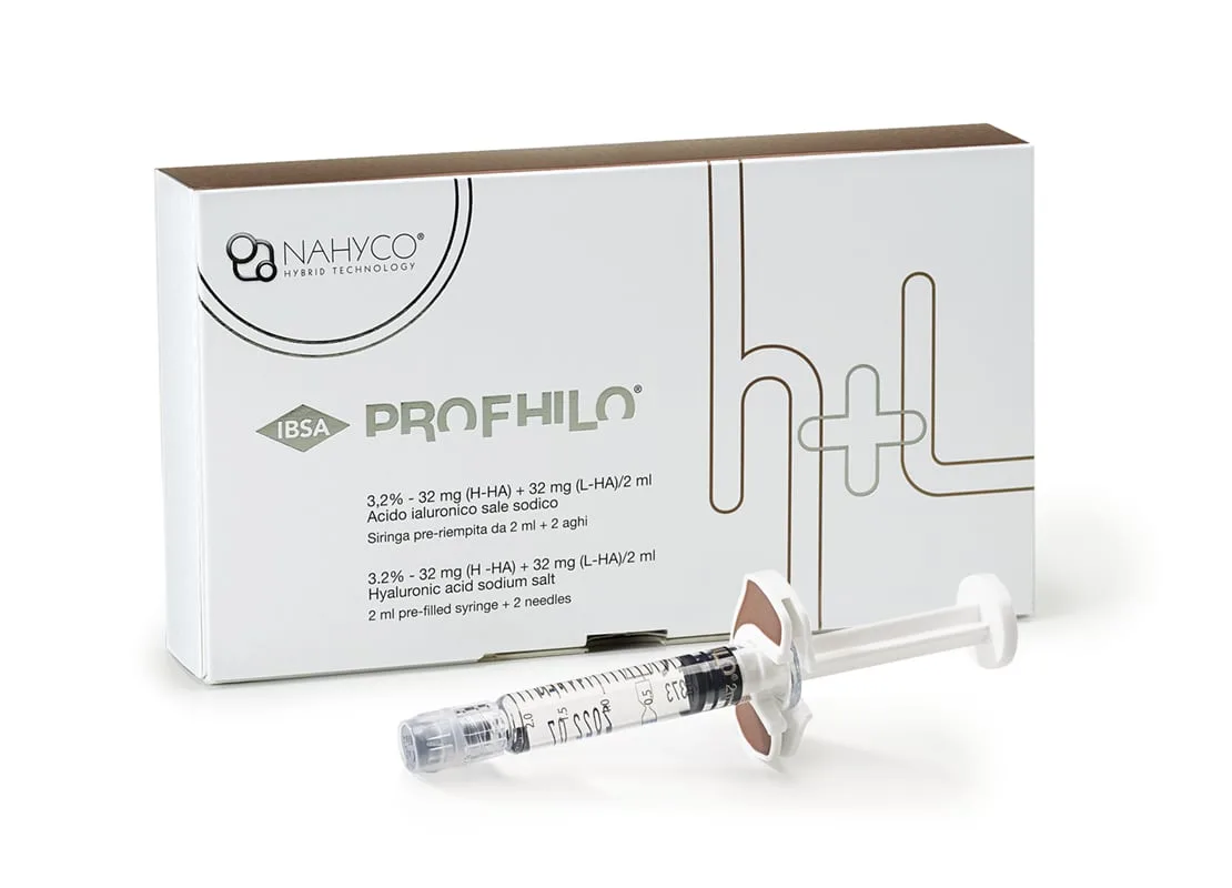 Profhilo pre-filled syringe used by Dr Azra Vaziri in Dubai — Profhilo aftercare guide