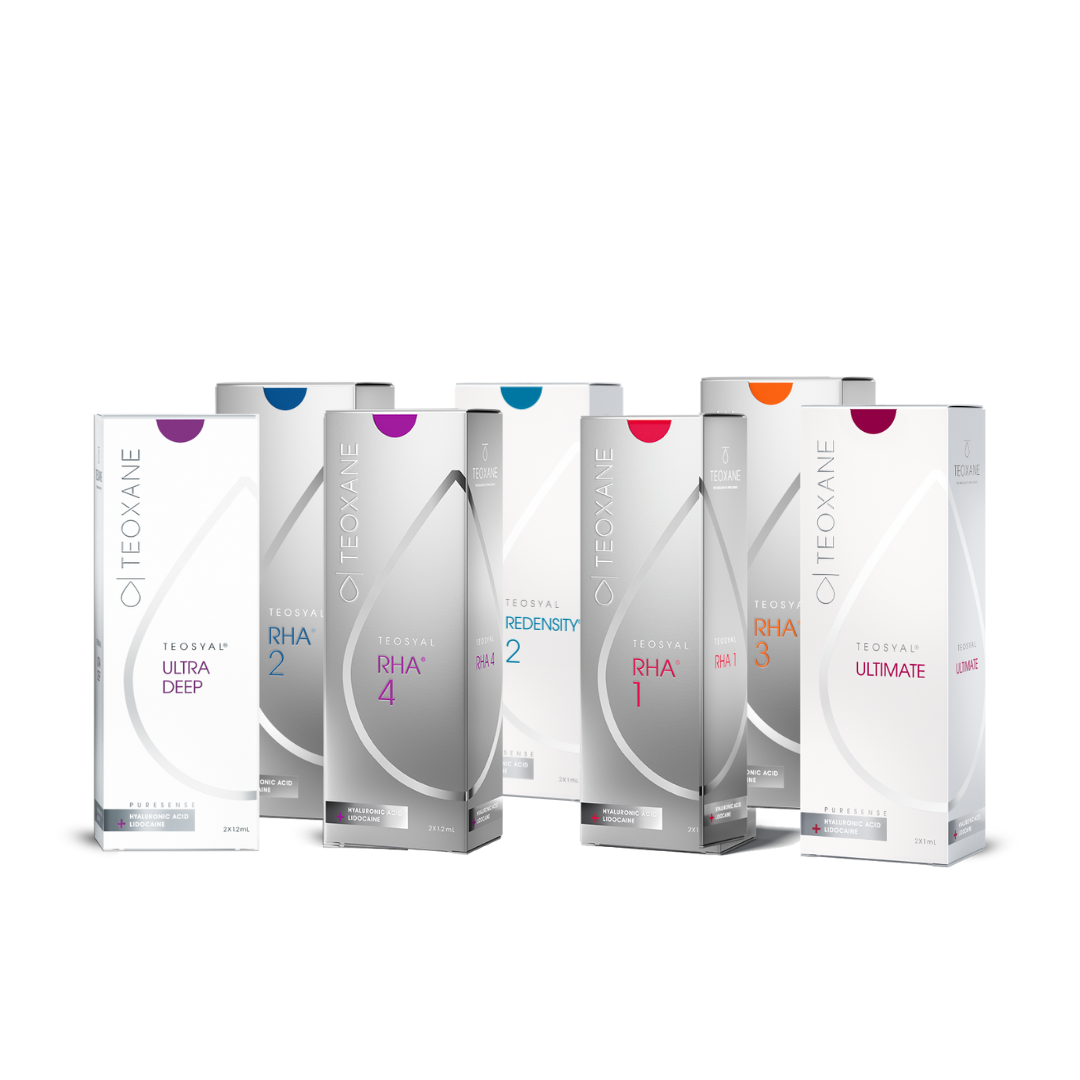 Teosyal dermal filler range used by Dr Azra Vaziri in Dubai