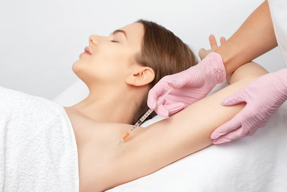 Hyperhidrosis Botox in Dubai by Dr Azra Vaziri