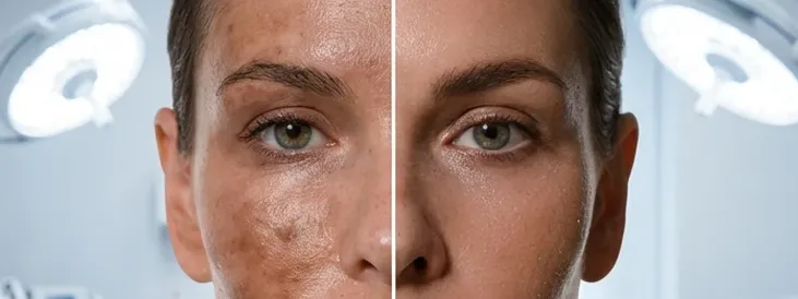 Melasma treatment in Dubai by Dr Azra Vaziri — facial pigmentation managed with a gentle, layered protocol