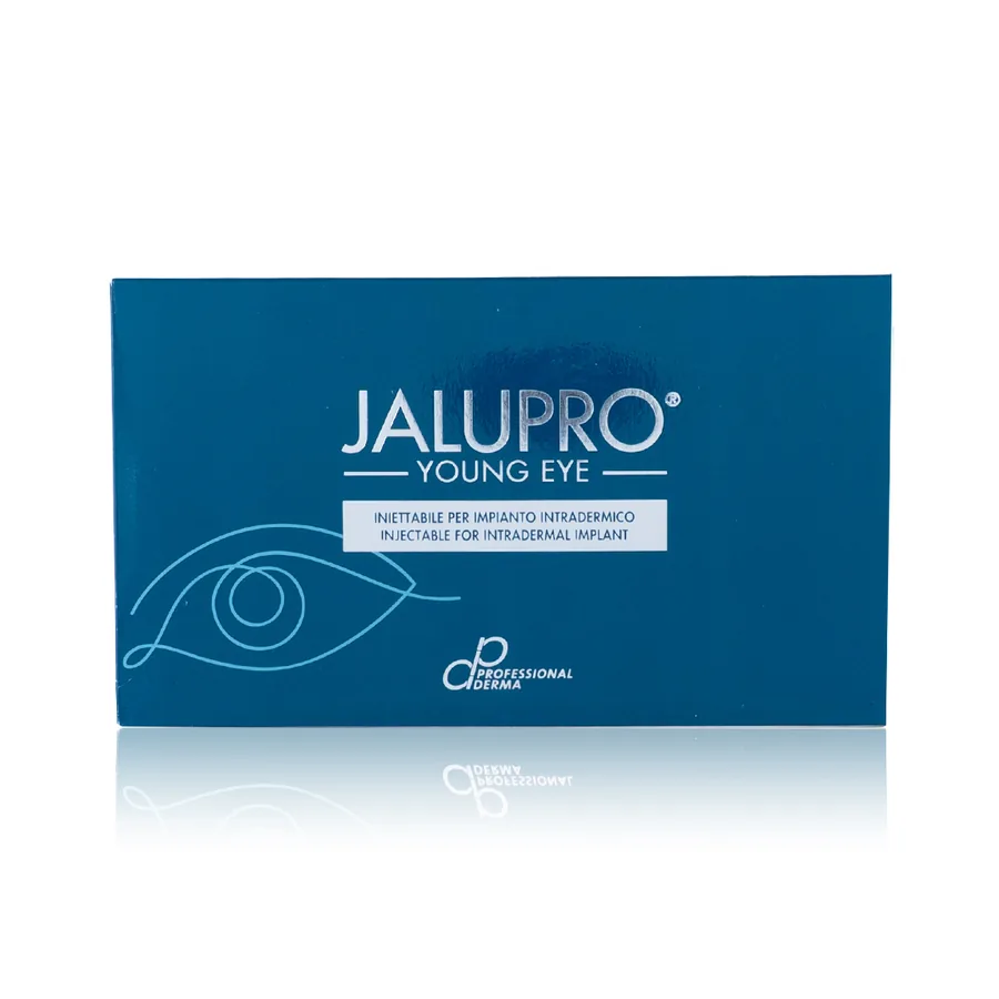 Jalupro Young Eye under-eye skin booster used by Dr Azra Vaziri in Dubai